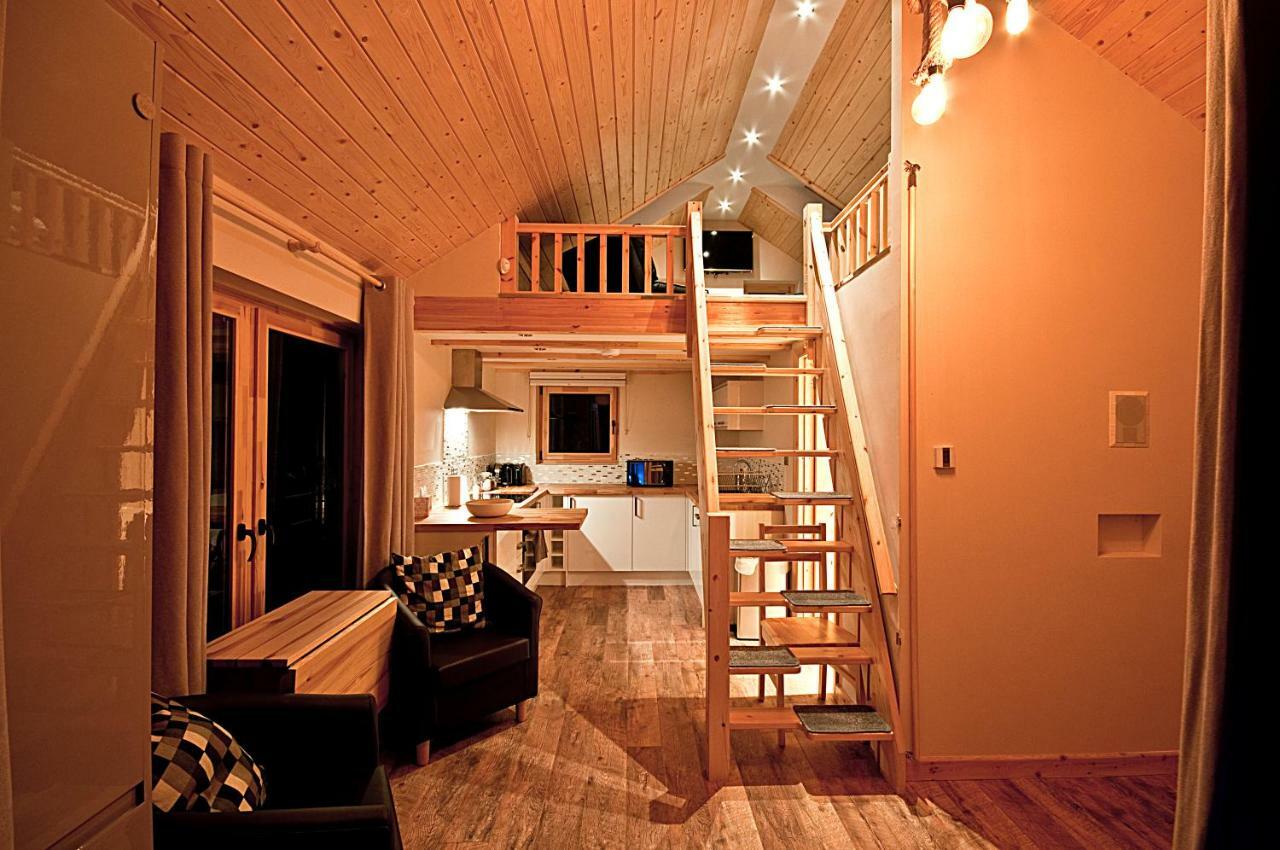 Вилла Alum Chine Log Cabin Борнмут Экстерьер фото