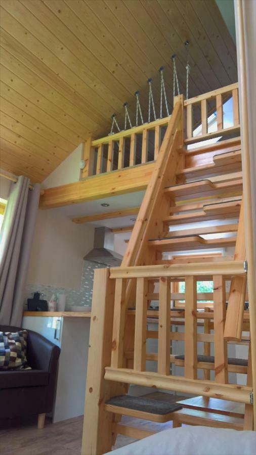 Вилла Alum Chine Log Cabin Борнмут Экстерьер фото